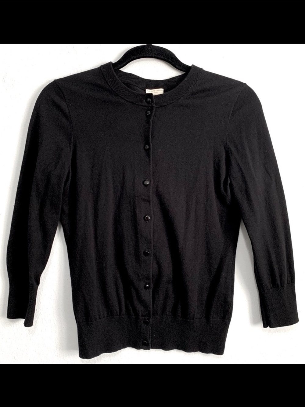 J. Crew “The Clare Cardigan” 100% Cotton Buttoned Front Knit Cardigan